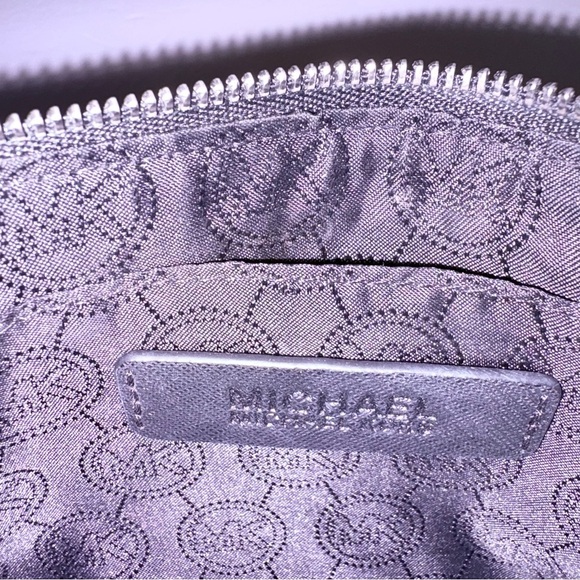 Michael Kors Black Clutch with Silver Studs and Rhinestone Accents - Picture 6 of 13